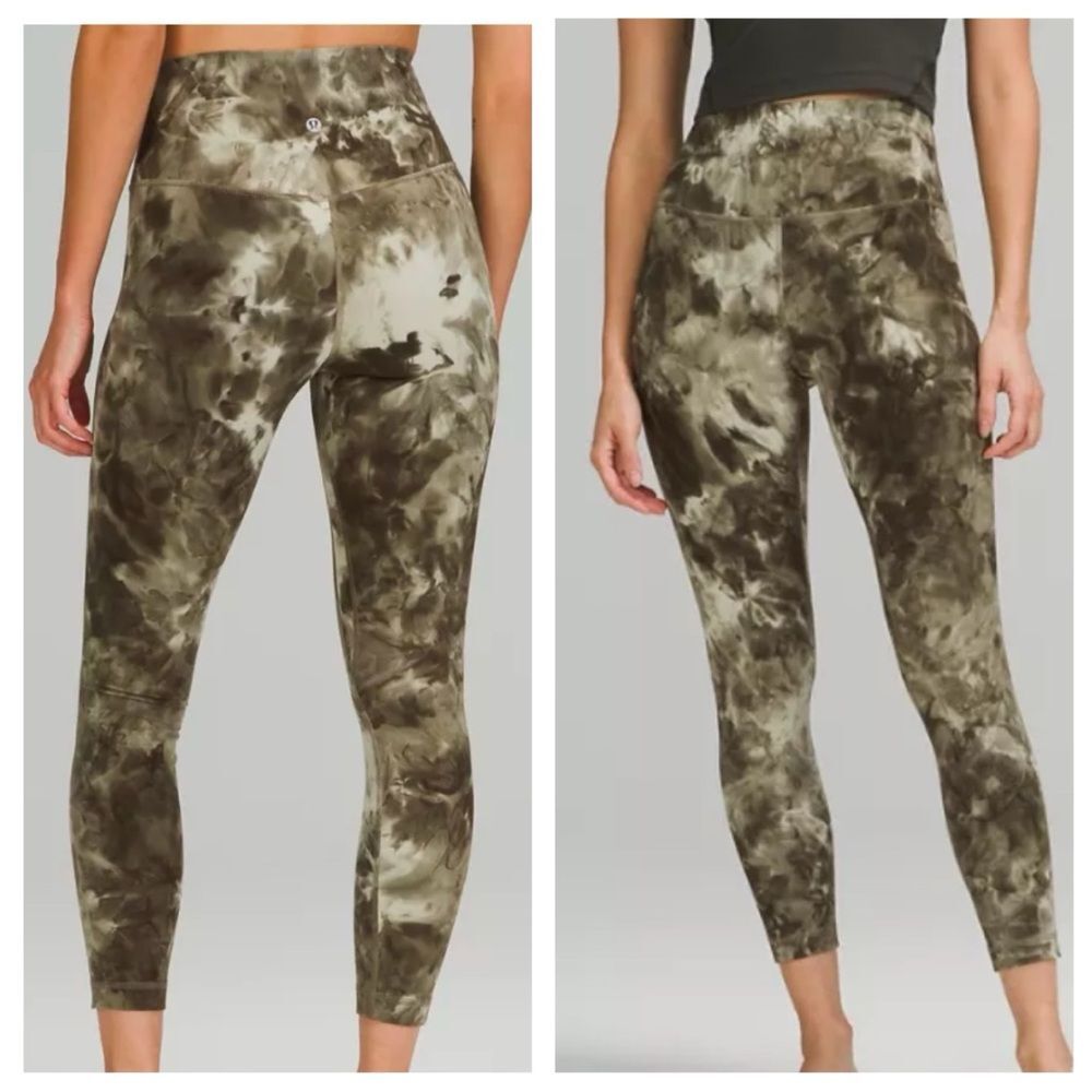 Lululemon Align High Rise Pant with pockets Diamond dye size 2